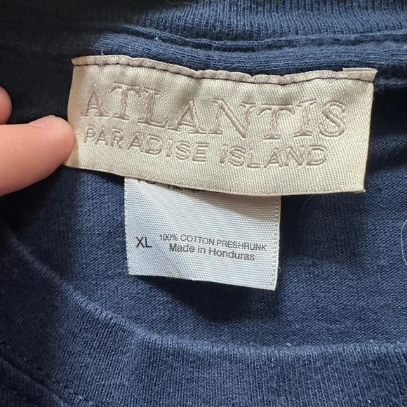 Navy Tee for Men - Picture 2 of 4